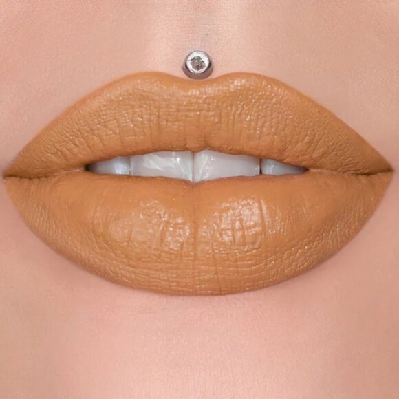 Jeffree Star Velvet Trap Lipstick - Gardening H*e (Muted Nude Yellow) - NWB - Picture 1 of 7